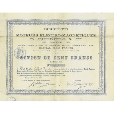 Sté des Moteurs Electro-Magnétiques D. Cherfils & Cie