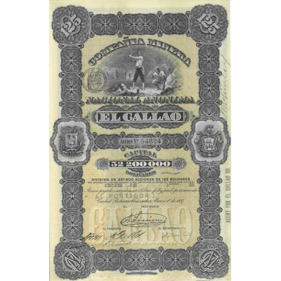 Cia Minera Nacional Anonima El Callao (01 Ac)