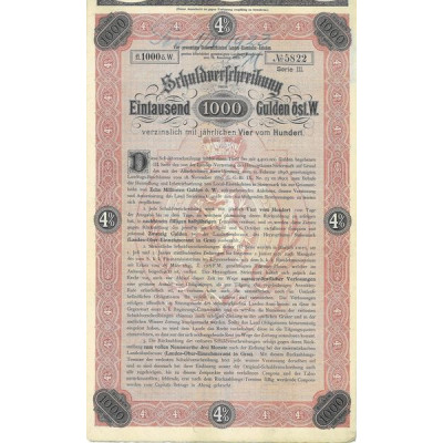 Vier procentiges Steiermarkisches Landes-Eisenbahn-Anlehen