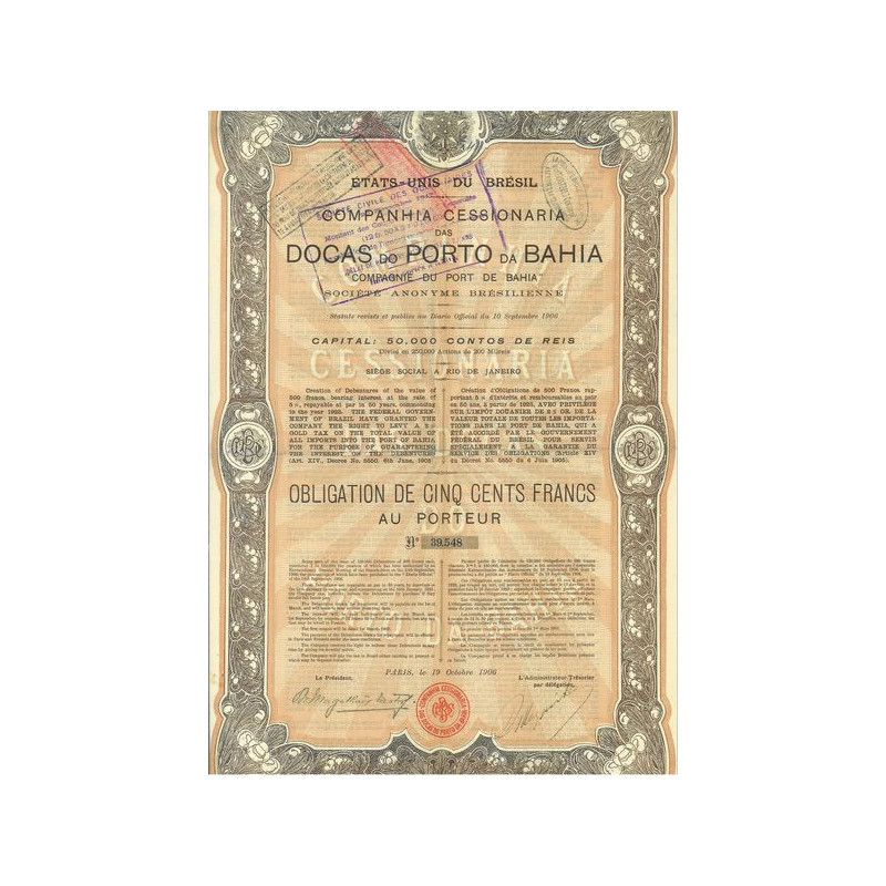 Cie du Port de Bahia