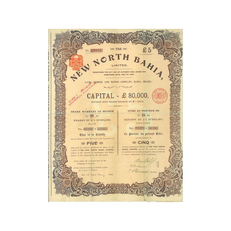 The New North Bahia Limited