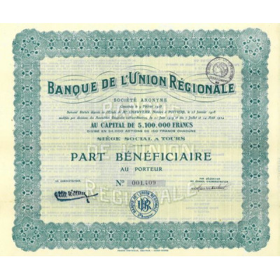 Banque de l'Union Régionale (PB)