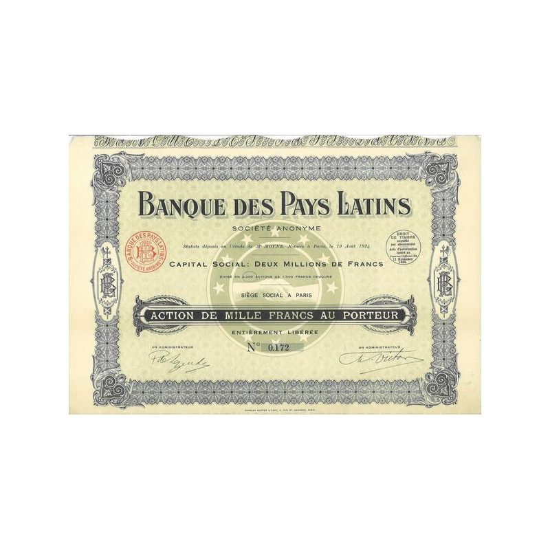 Banque des Pays Latins