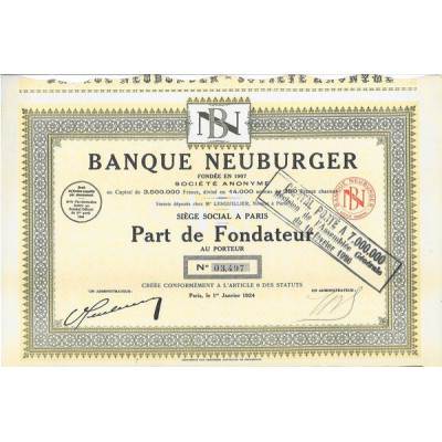 Banque Neuburger
