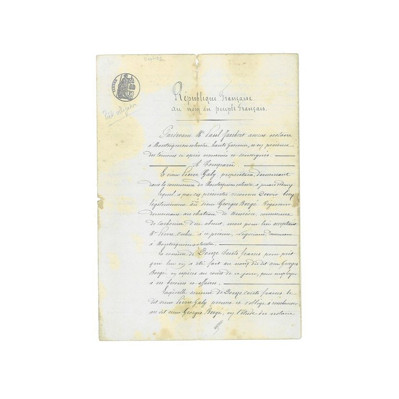 Prêt Obligation (4 pages)