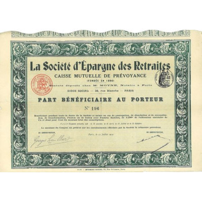 Société d'Epargne des Retraites