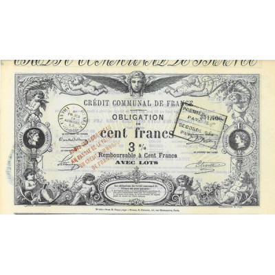Crédit Communal de France (Obl)
