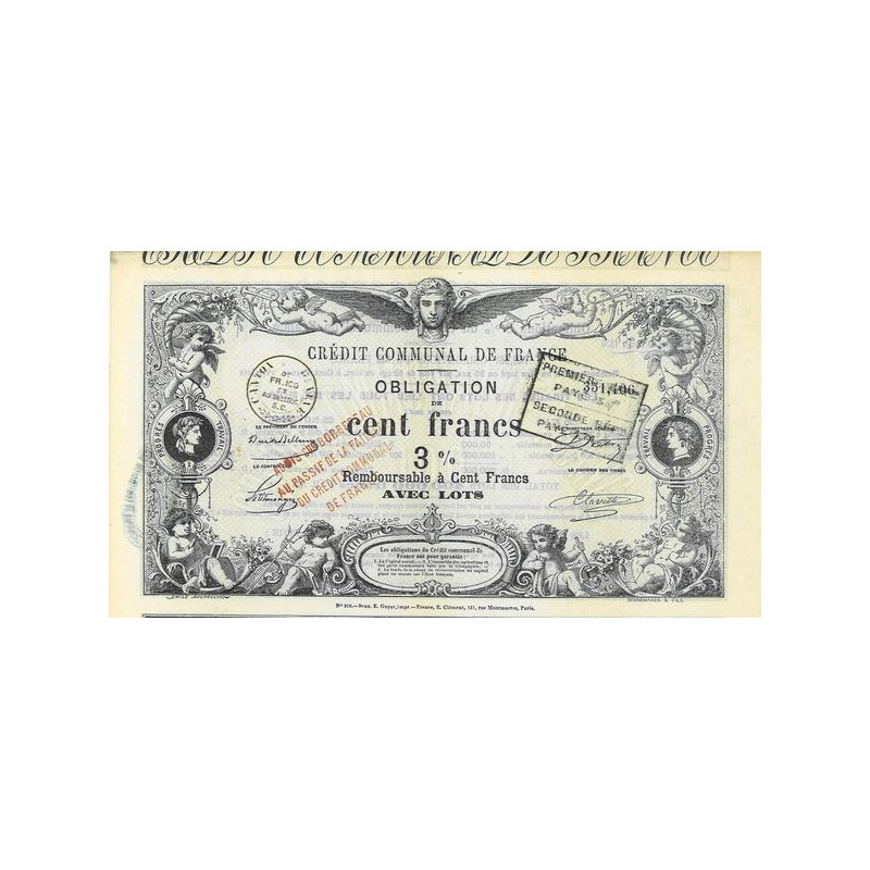 Crédit Communal de France (Obl)