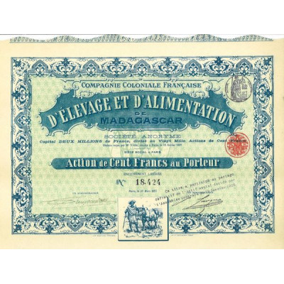 Cie Coloniale Française d'Elevage et d'Alimentation de Madagascar