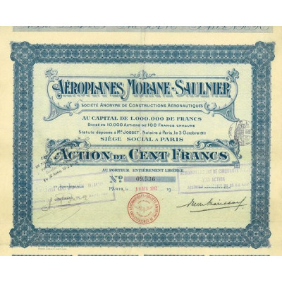 Aéroplanes Morane-Saulnier