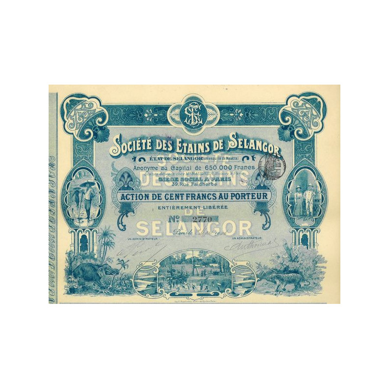 Sté des Etains de Selangor