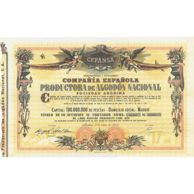 Productora de Algodon Nacional