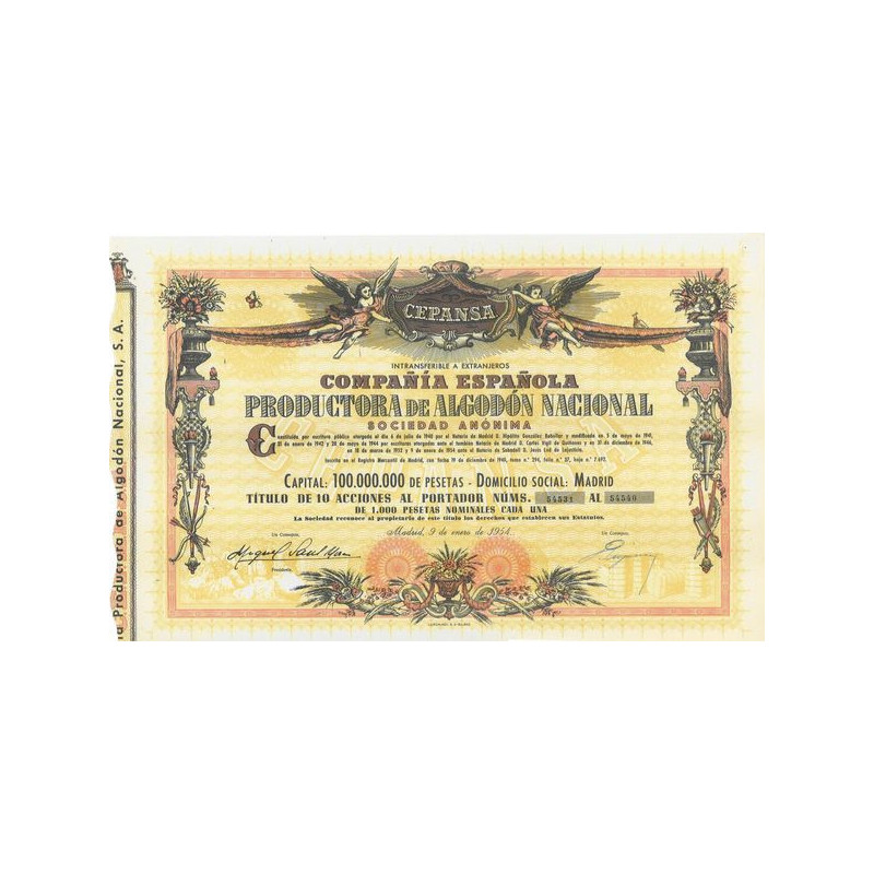 Productora de Algodon Nacional