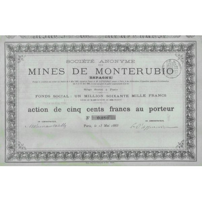 S.A. des Mines de Monterubio (Espagne)