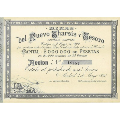 Minas del Nuevo Tharsis y Tesoro