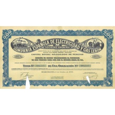 Cia Espanola de Electricidad y Gas Lebon