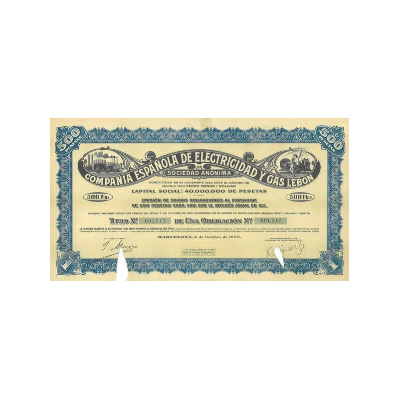 Cia Espanola de Electricidad y Gas Lebon