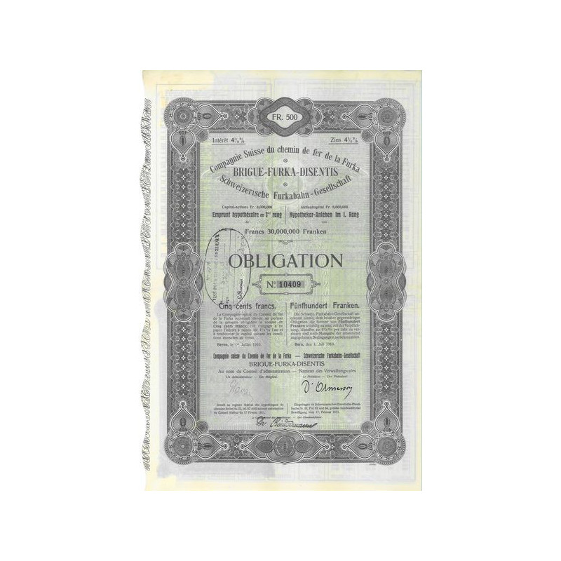Cie Suisse du Chemin de Fer de la Furka