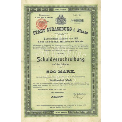 Stadt Strassburg i. Elsass