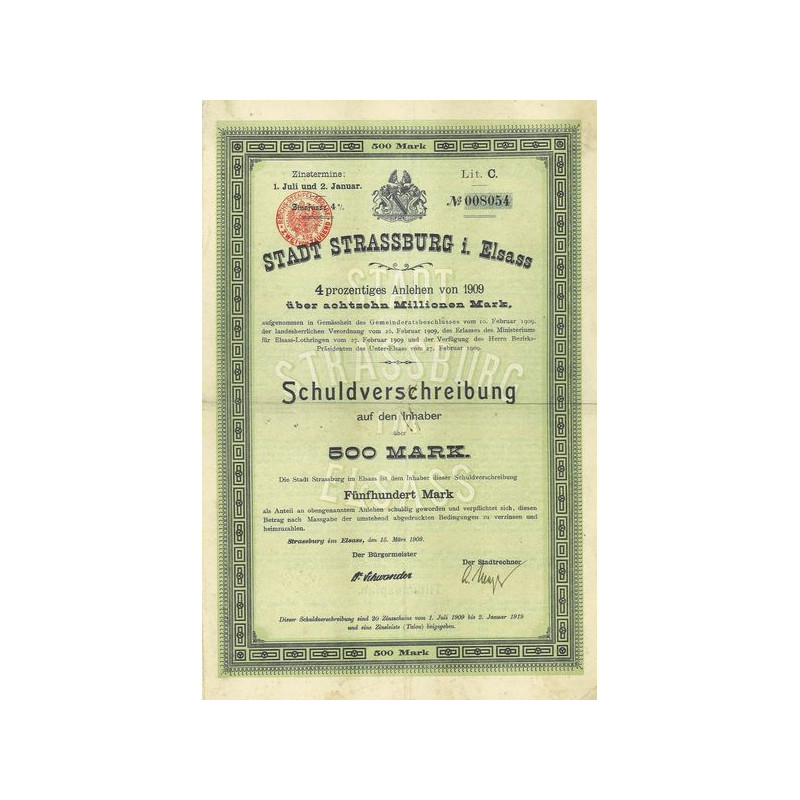 Stadt Strassburg i. Elsass